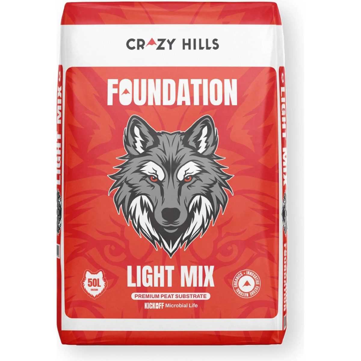 Crazy Hills Foundation Light Mix 50 L