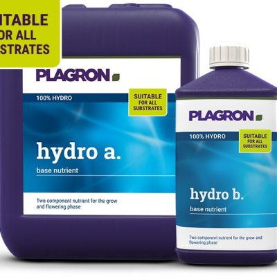Hydro A i Hydro B PLAGRON gnojivo za hidroponiju – boce i kanistri