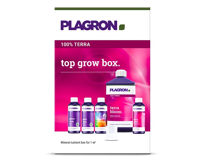 Plagron Top Grow Box 100% Terra mineralni set gnojiva